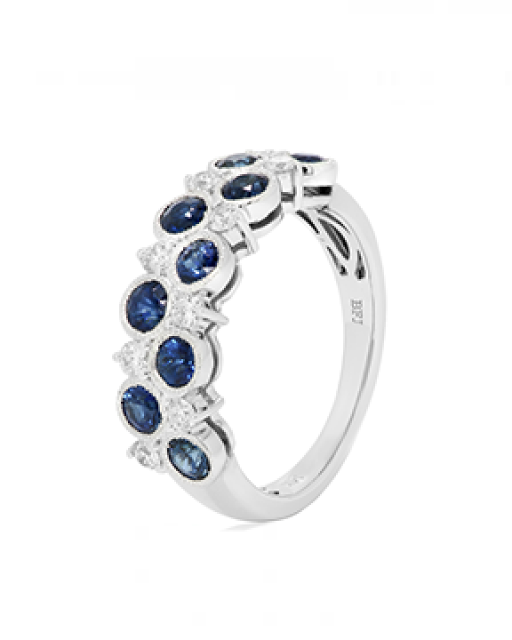 RENKLİ TAŞLI PIRLANTA YÜZÜK